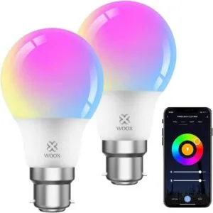 Smart Bulb B22 Voice Remote Control Alexa and Google Compatible