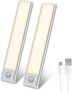 Motion Sensor Light Bar USB Rechargeable Under Cabinet Night Light