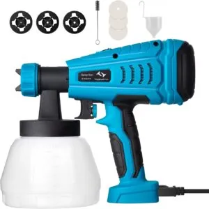 Electric Paint Spray Gun with Detachable for Fence Cabinet Home Painting