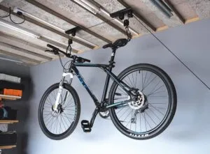 Bike Lift 20kg Capacity Bike storage lift up to 4 m ceiling height