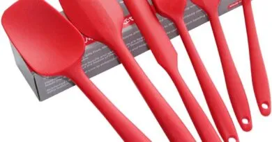 Silicone Spatula Set Utensils for Cooking Baking Mixing Nonstick Cookware