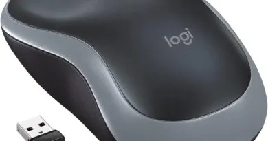 Logitech M185 Wireless Mouse with USB Mini Receiver