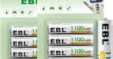 EBL AAA Rechargeable Batteries 1100mAh Ready2Charge Triple A NiMH Battery