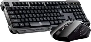 Gaming Combo Multimedia Ergonomic Usb Wireless Keyboard and Gaming Mouse