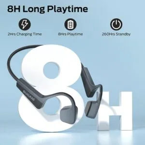 Bone Conduction Headphones Bluetooth Open-Ear Wireless Earphones