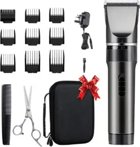 Hair Clippers Men Beard Trimmer Men 16-Piece Hair Clippers Grooming Kit Cordless Shavers