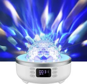 Star Galaxy Projector Night Light for Bedroom with Bluetooth Speaker