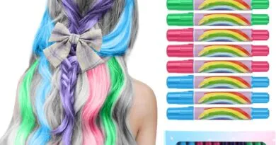12 Pcs Hair Chalks Pens Temporary Bright Coloured Hairspray