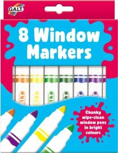 Washable Window Markers Ages 3 Years Plus