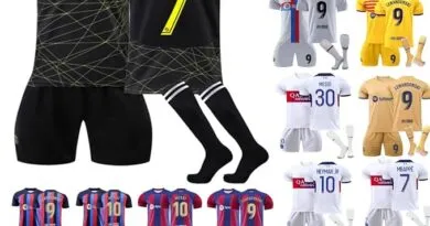 Football Kit for Adults and Children Shirt Shorts Sock Football Tracksuit