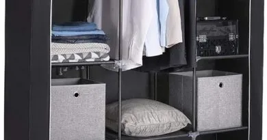 Portable Closet Organizer Wardrobe Storage Organizer with Shelves