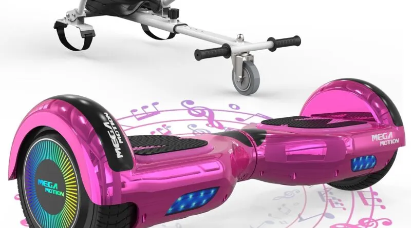 Hoverboards with Hoverkart for kids Self Balancing Electric Scooter with Bluetooth Speaker