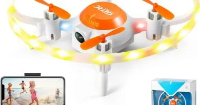 Mini Drone with Camera for Kids RC Helicopter with Altitude Hold and Headless Mode