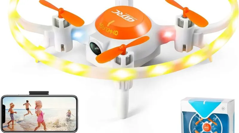 Mini Drone with Camera for Kids RC Helicopter with Altitude Hold and Headless Mode