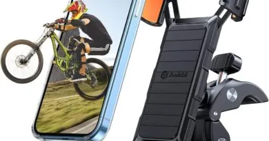 Bike and Motorcycle Phone Holder Mount Rotatable Anti-Shake