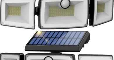Solar Security Lights Outdoor with Motion Sensor Solar Powered Flood Lights