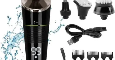 Electric Shaver Cordless USB Rechargeable Waterproof Rotary Razor