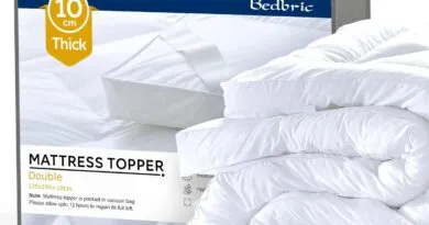 Mattress Topper Double Bed Soft and Fluffy Quilted Double Mattress Topper