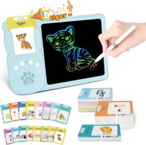 Talking Flash Cards with LCD Writing Tablet Speech Therapy