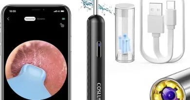 Wireless Ear Wax Removal Kit Camera with USB Charging and 6 LED Lights Visual Otoscope