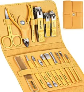 Manicure set nail care kit Nail Clippers Pedicure Kit Stainless Steel Professional Tools