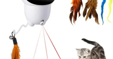 Automatic Interactive Cat Toys for Indoor Cats USB Rechargeable