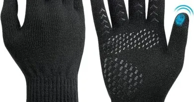Winter Gloves for Men and Women Touch Screen Gloves with Thermal Soft Knit Lining