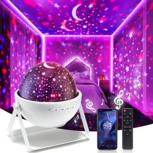 Star Night Light Projector with Timer Bluetooth Sensory Lights