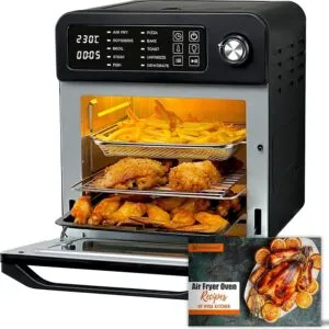Large Air Fryers Oven With Rotisserie For Family Digital Knob