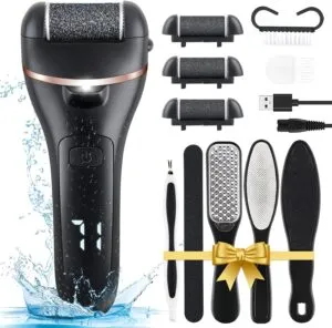 Rechargeable Waterproof Electric Foot File Pedicure Set