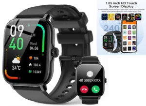 Smart Watch for Men and Women with Heart Rate SpO2 Sleep Monitor