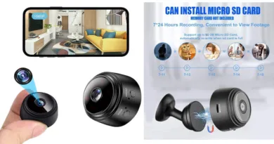 Mini Wireless Spy Camera Full HD with Audio and Video