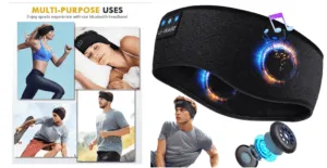 Bluetooth Headband Running or Sleep Headphones