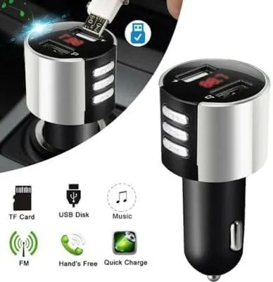 Ultimate Bluetooth Car Adapter: Hands-Free Calling and Fast Charging