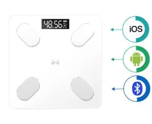 Digital Electronic Bathroom Scale Smart Weighing