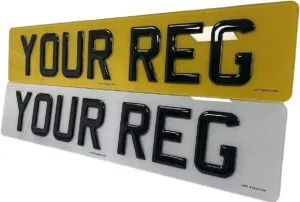 Premium Number Plates ROAD and MOT Legal CHOOSE YOUR STYLE!