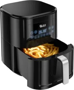 Air Fryer with Rapid Air Circulation for Home Use with Timer and Temperature Controll