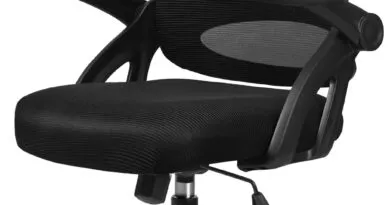 Ultimate Ergonomic Office Chair with Flip-Up Armrests and Lumbar Support
