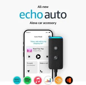 All-new Echo Auto 2nd generation Add Alexa to your car