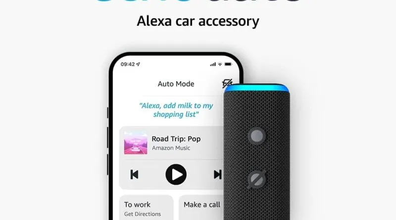 All-new Echo Auto 2nd generation Add Alexa to your car