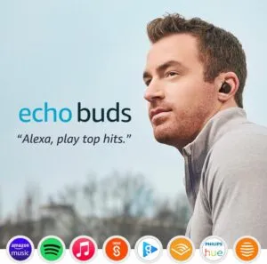 Echo Buds Wireless earbuds with Alexa Bluetooth in-ear headphones