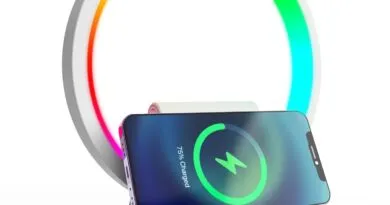 Immerse in Music and Light with our 15W Wireless Charging Bluetooth Speaker Night Light