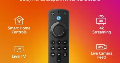 Amazon Fire TV Stick 4K watch TV and movies in vibrant 4K Ultra HD Dolby Atmos