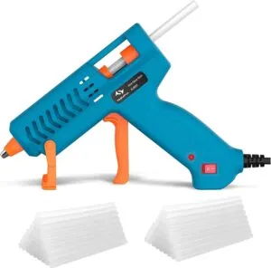 Hot Glue Gun Kit Mini Melt Gun with 75pcs Glue Sticks for Crafting DIY Art