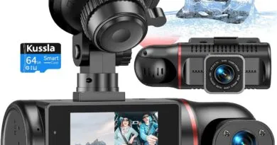 Advanced 3-Channel Car Dashcam: Triple-Camera Setup with Night Vision