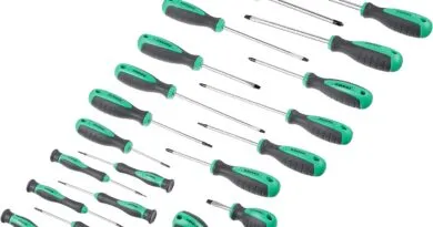 Amazon Brand 20 Piece Phillips/Torx/Slotted Screwdriver Set