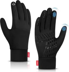 Stay Warm and Connected with Touch Screen Anti-Slip Thermal Gloves