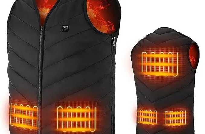 Heated Vest for Men and Women USB Electric Heating Jacket with Temperature Settings