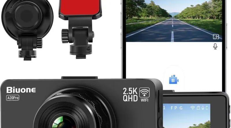 Dash Cam Front and Rear Dash Camera for Cars WiFi Car Camera