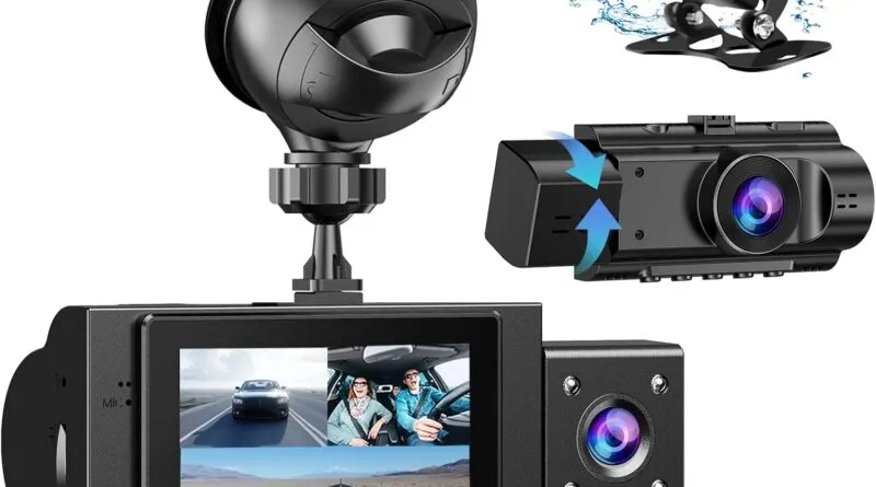 Advanced 3-Channel Dash Cam: A Complete Car Camera Solution